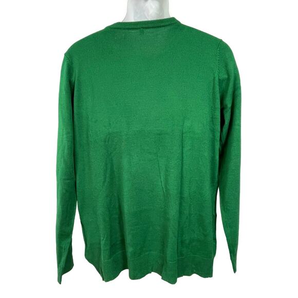 WBL Trading Gingerbread Couple IT'S KISS-MAS Ugly Christmas Sweater Size XL NWOT - Picture 2 of 5